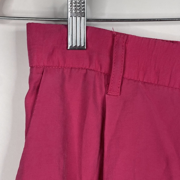 2/$30 ZARA High Waisted Wide Leg Pants Small Fuchsia Darted Full Length #7178 - Picture 5 of 15